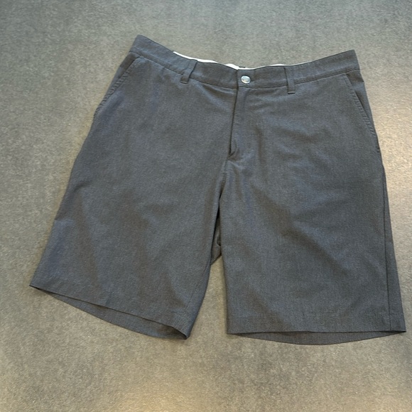 MEN’S ADIDAS GOLF Ultimate365 Herringbone Woven Shorts Size 34 - Picture 3 of 9